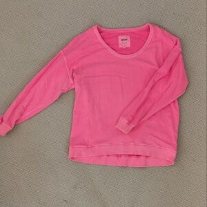 Hot Pink Long Sleeve Top